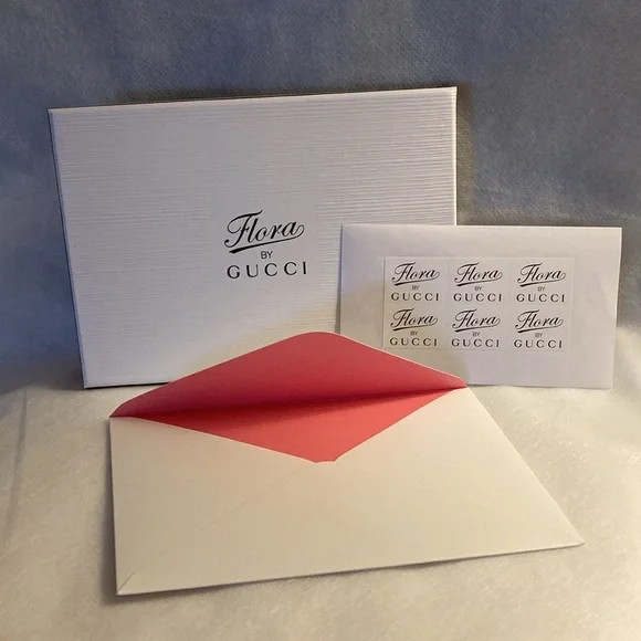 NWOT - Flora BY GUCCI Textured Boxed Stationery - Picture 11 of 15